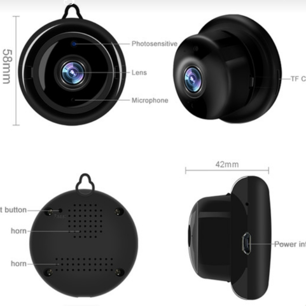 Wireless mini IP camera - Picture 2 of 5